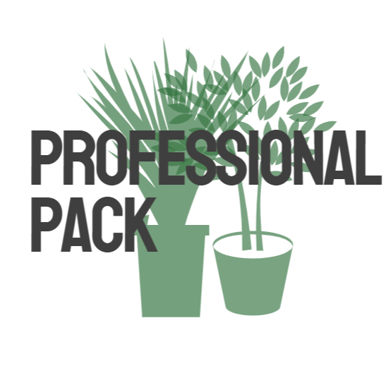 Professional Pack 20+ planten - 24 maanden onderhoud + PlantGarant