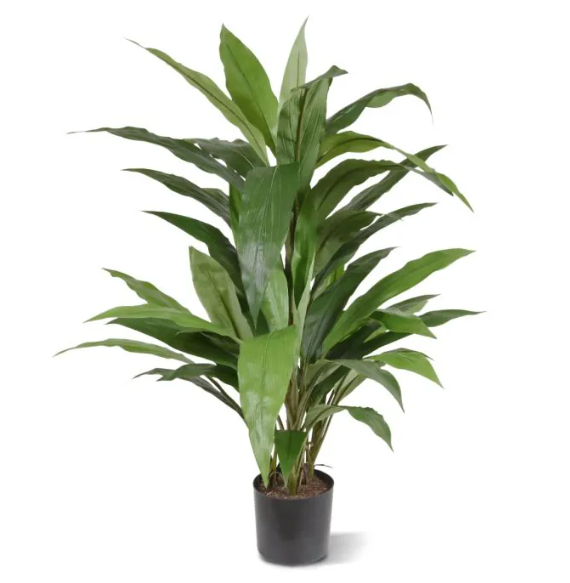 Professioneel kantoorinterieur met kunstplanten die bijdragen aan een verzorgde en duurzame werkomgeving.