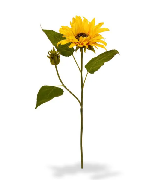 Zonnebloem 50cm | Kunst tak