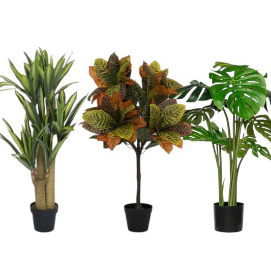 Mix Pack 120cm - Set van 3 | Kunstplant