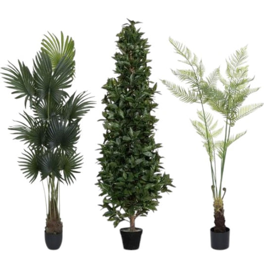Mix Pack 200cm - Set van 3 | Kunstplant